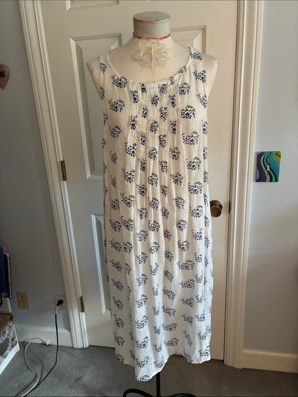 CP Shades linen tank dress
